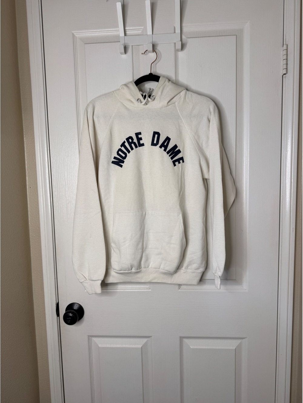 Hanes Notre Dame cream crewneck sweatshirt [COPY]